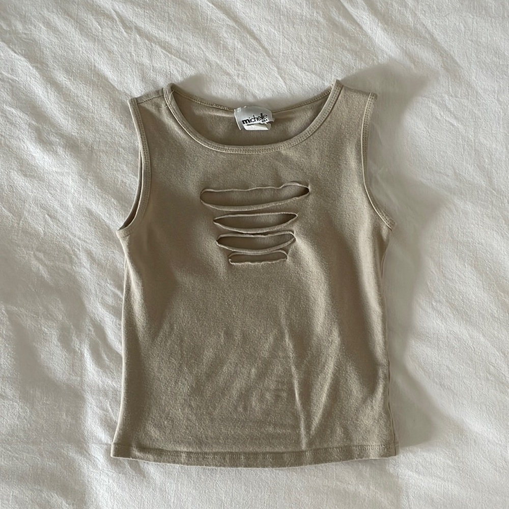 Vintage 90s / 2000s Cutout Crop Top